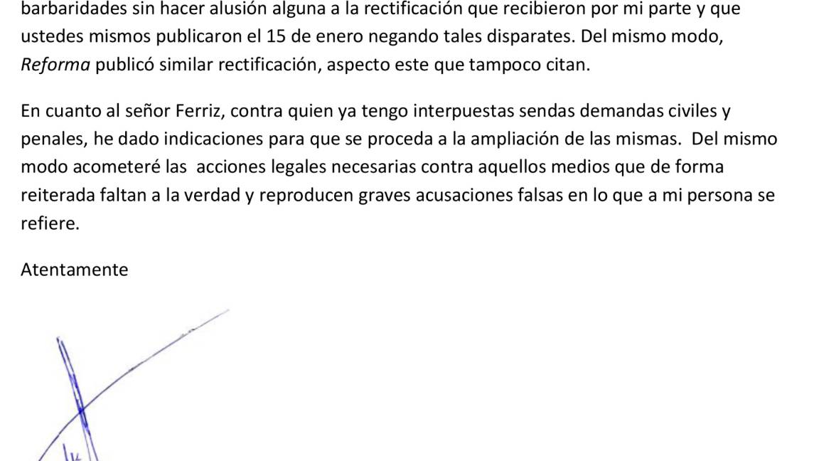 $!Descalifica Humberto Moreira publicación sobre declaraciones de periodista