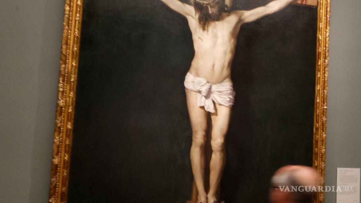 $!Cristo Crucificado de Diego Velázquez. 1630. Museo Nacional del Prado.
