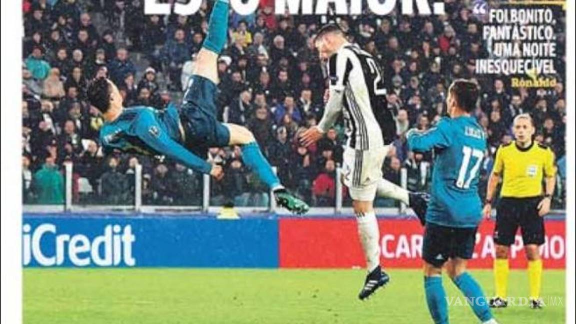 $!Cristiano Ronaldo acaparó las portadas del mundo