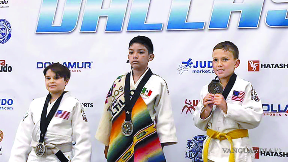 Judocas saltillenses conquistan el podio en torneo internacional