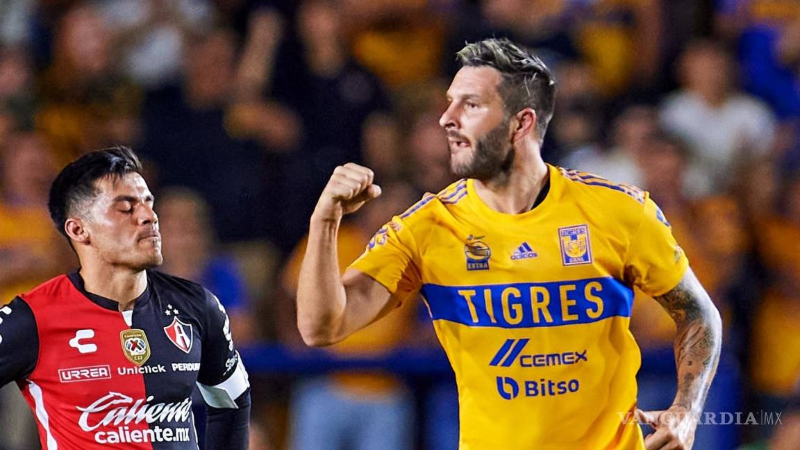 Da zarpazo Tigres al campeón Atlas con el 2-0
