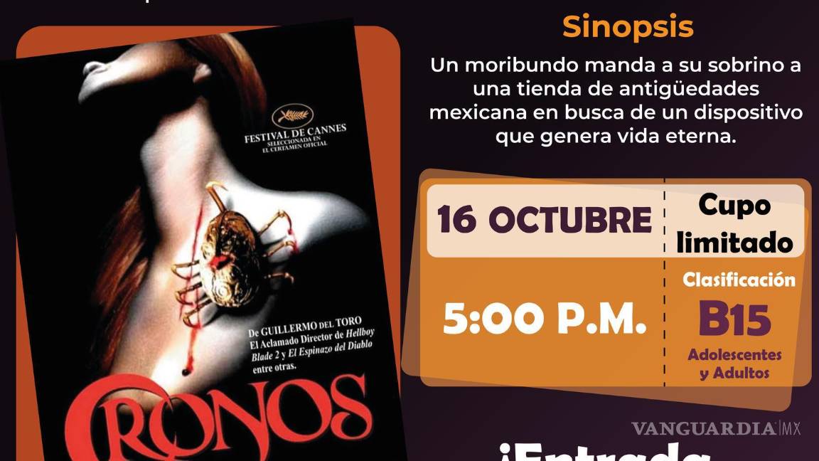 $!Guillermo del Toro y Carlos Enrique Taboada forman parte del cartel de cine de terror en el festival.