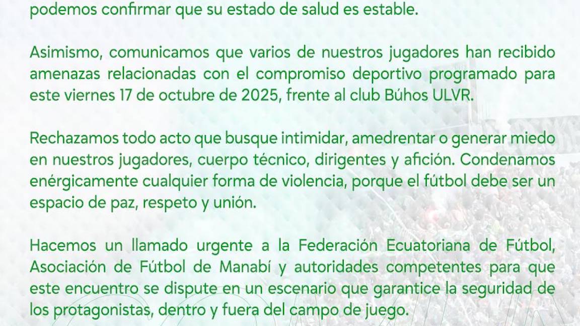 $!Exjugador de Cruz Azul, Bryan Angulo, es baleado en Ecuador