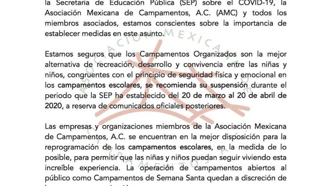 $!¿Se cancelan los campamentos de verano?