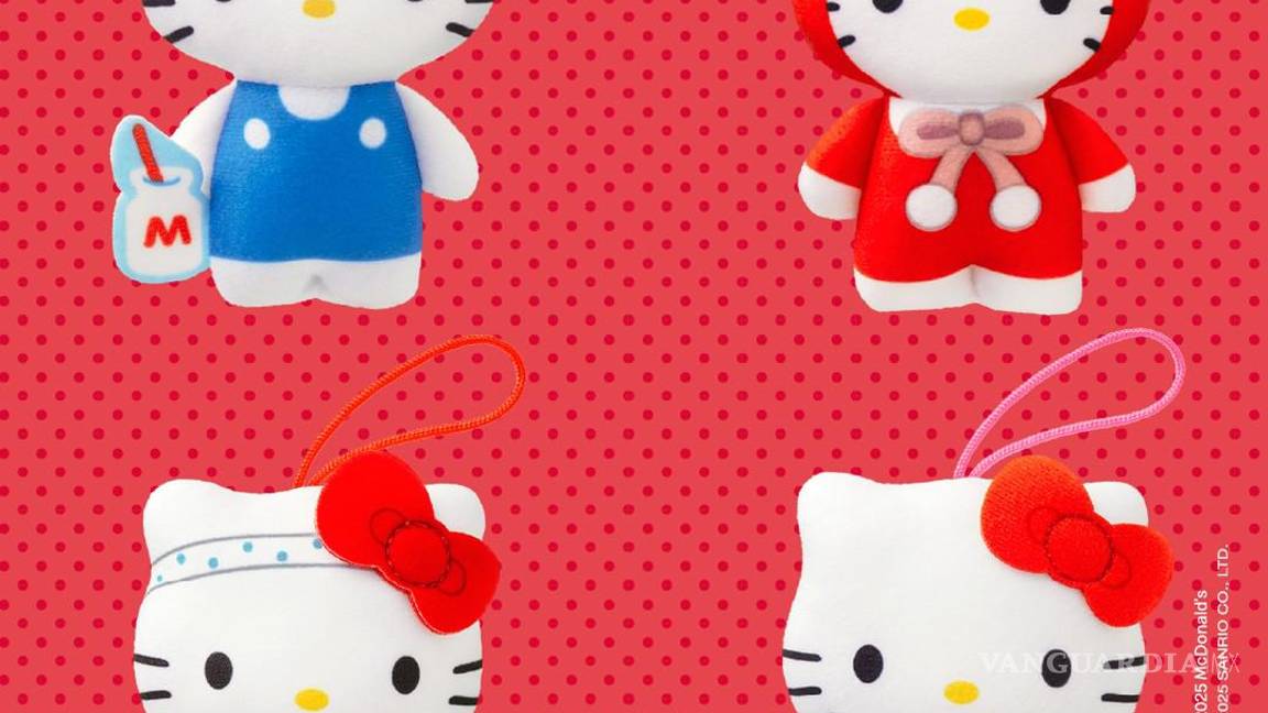 $!¡Hello Kitty llega a McDonald’s! Así es la colección limitada de Sanrio en México