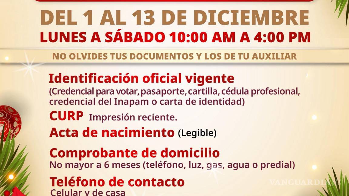 $!FOTO: SECRETARÍA DEL BIENESTAR