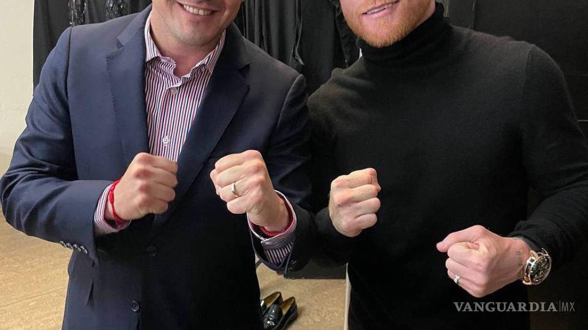 ¿“El campeón de campeones” está de visita en Saltillo? Alcalde posa con ‘Canelo’ Álvarez, fotografía se hace viral