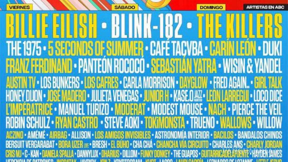 $!Line Up oficial.