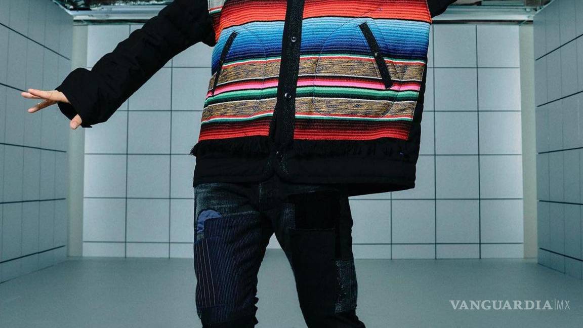 $!Diseñador japonés utiliza el sarape en su colección... con permiso de la Secretaría de Cultura
