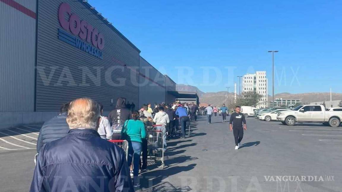 Costco México: usuarios reportan caos y enormes filas previo a Navidad