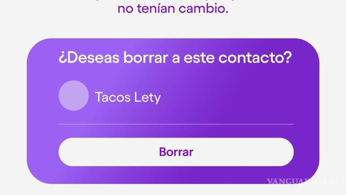 $!Nu: ¿Cómo borrar las cuentas guardadas para transferir?