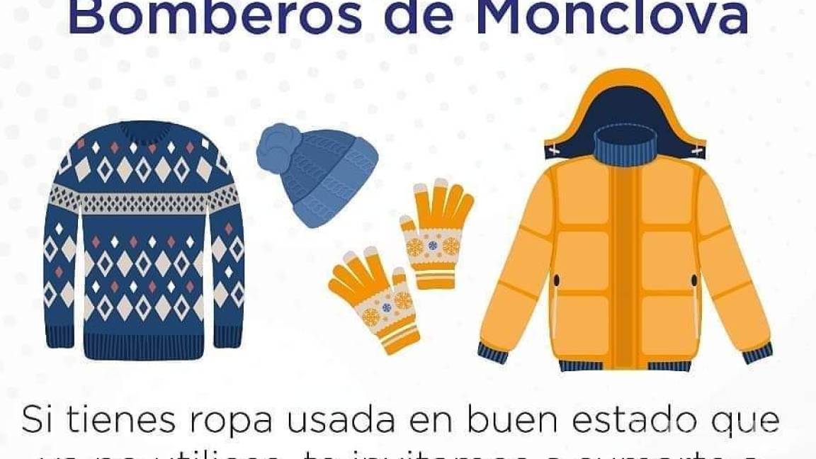 Protección Civil de Monclova inicia colecta de ropa de invierno