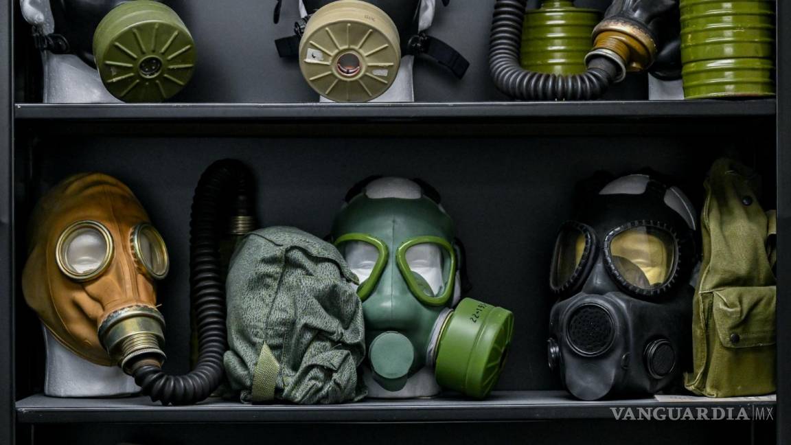 $!Equipo de protección en el Blue Grass Army Depot en Richmond, Kentucky.