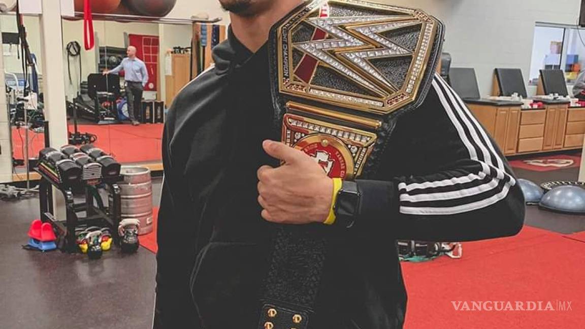Así luce Patrick Mahomes como monarca de la WWE