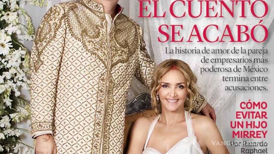 $!La historia de desamor de Jorge Vergara con Angélica Fuentes ¡su boda duró 5 días!