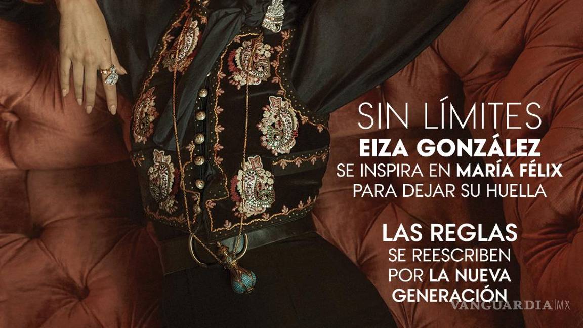 $!La actriz protagoniza la portada de la edición de febrero de Vogue México y Latinoamérica.