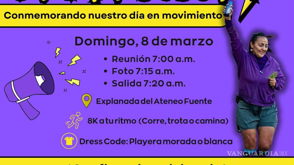 $!El evento busca duplicar la participación de mujeres este año y fortalecer la red de apoyo y convivencia en Saltillo.