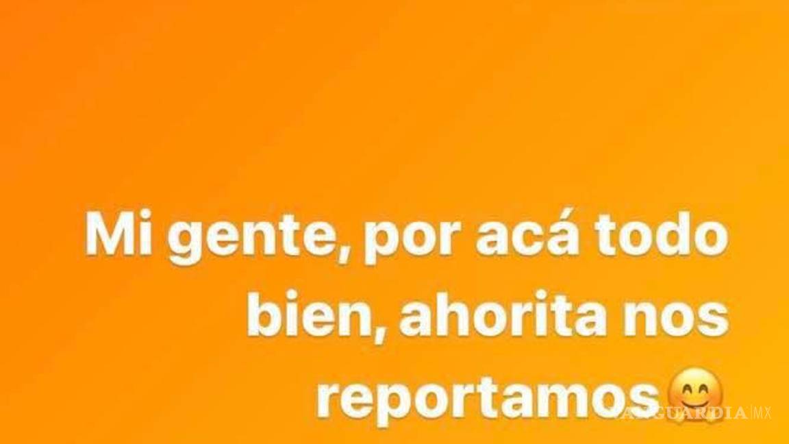 $!Captura de pantalla de las historias de Instagram del cantante.