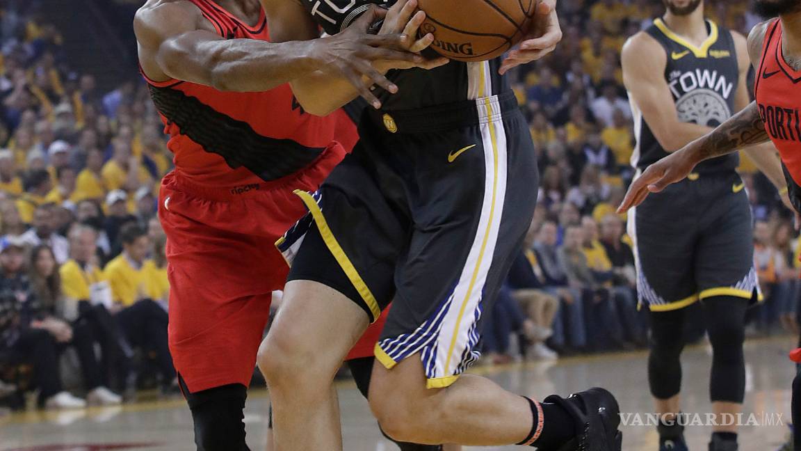 $!Los Warriors sacan la casta en los últimos cuartos y se llevan el segundo de la serie ante los Trail Blazers