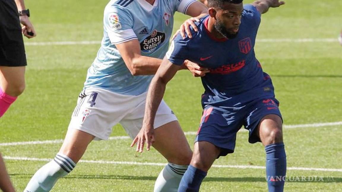 $!Araujo titular en la derrota del Celta ante el Atlético de Madrid