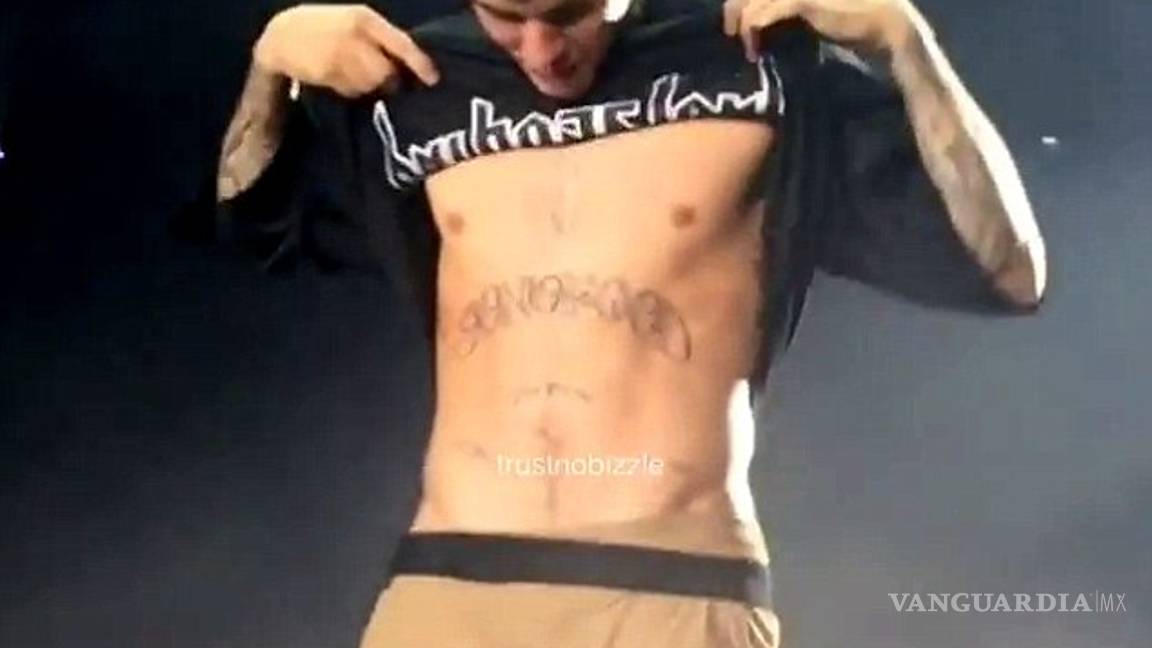 $!Este es el nuevo tatuaje de Justin Bieber