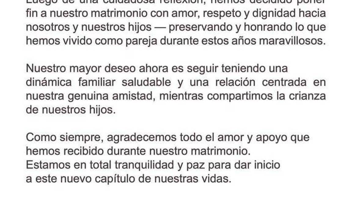 $!¡Ricky Martin se divorcia!... anuncia su separación de Jwan Yosef tras 6 años de matrimonio