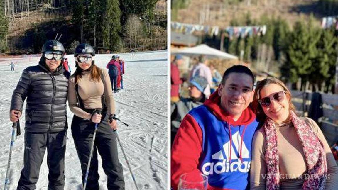 $!Durante su viaje a Europa, Mónika Zertuche y su esposo aprovecharon para visitar los Alpes Suizos.