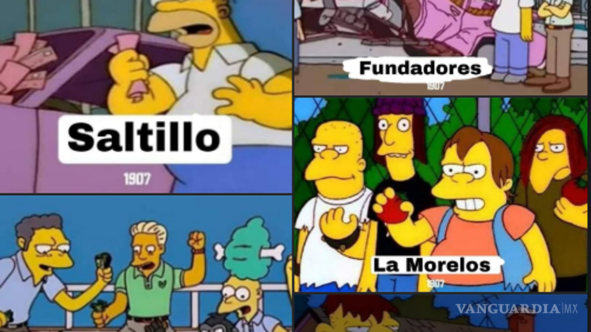$!¿Simpsons predicen Saltillo? usuarios comparan lugares icónicos del municipio con Springfield