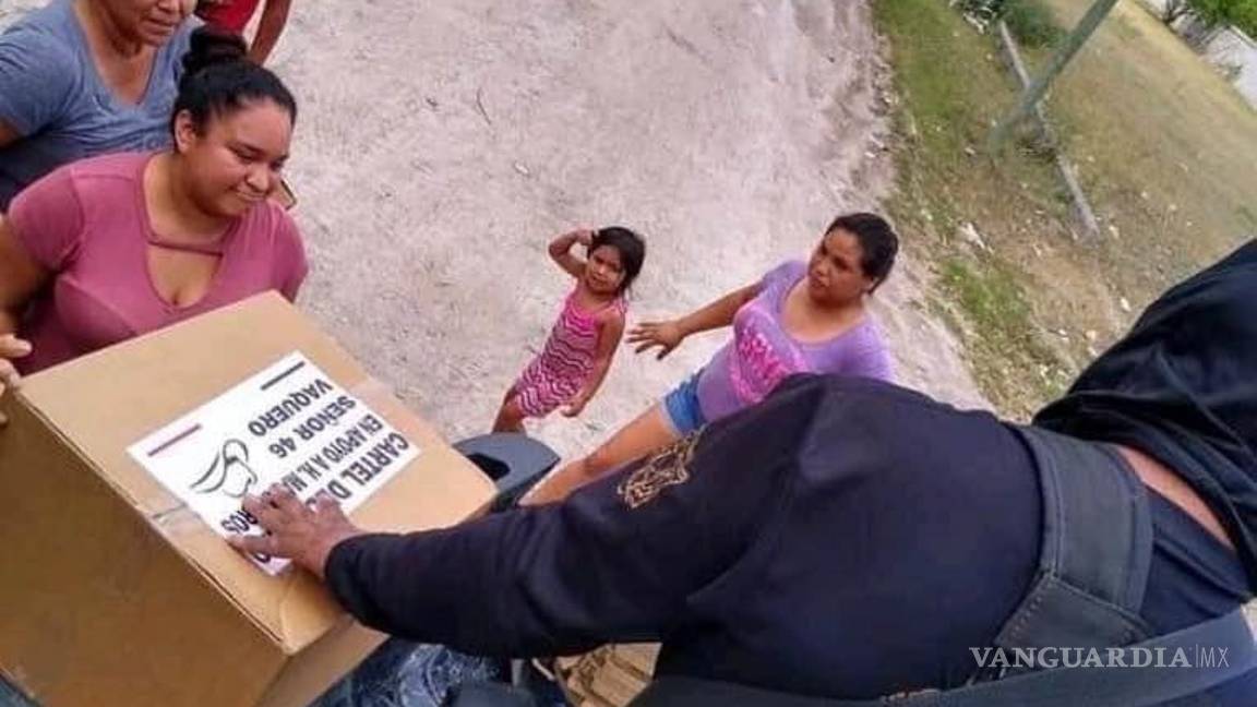 $!No repartan despensas, “ayuda el que no le hagan daño a nadie”: AMLO al narco