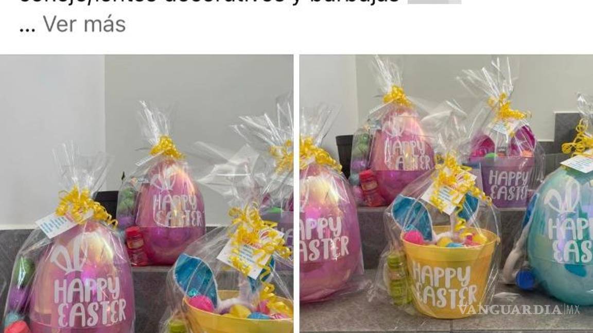 $!En redes sociales se ofertan kits con algunos dulces y huevos decorados para disfrutar con los niños.