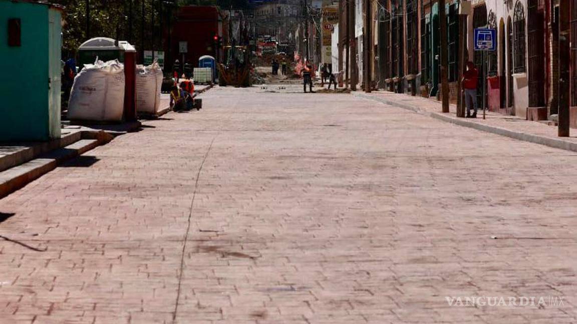 $!El tramo entre Juárez y De la Fuente casi queda concluido.