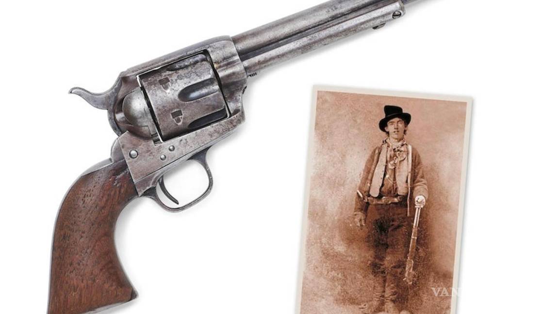 Subastan la pistola con que Pat Garrett asesinó a Billy the Kid