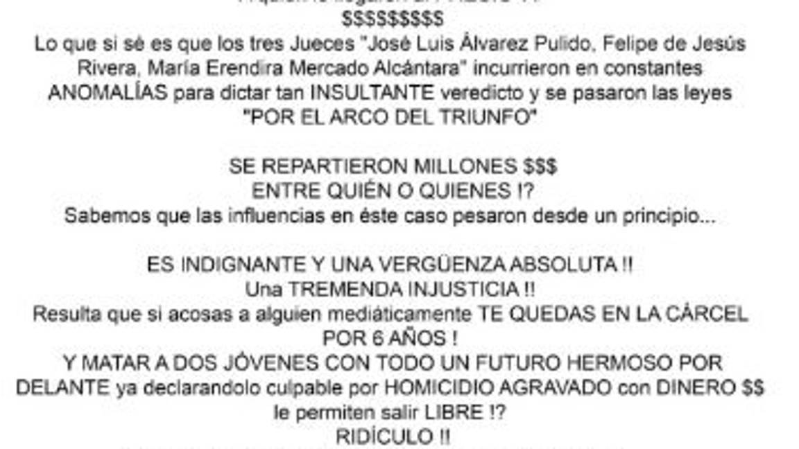 $!'Quedaste marcado como un asesino', madre de víctima fallecida explota contra Joao Maleck