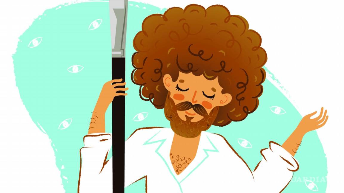 El retrato de Bob Ross