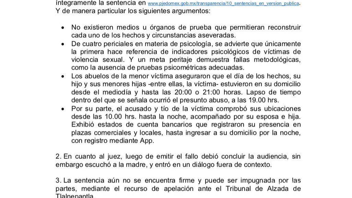 $!¿Quién tiene la razón?, ‘queman’ a juez que absolvió a presunto abusador de niña de 4 años, en el Edomex