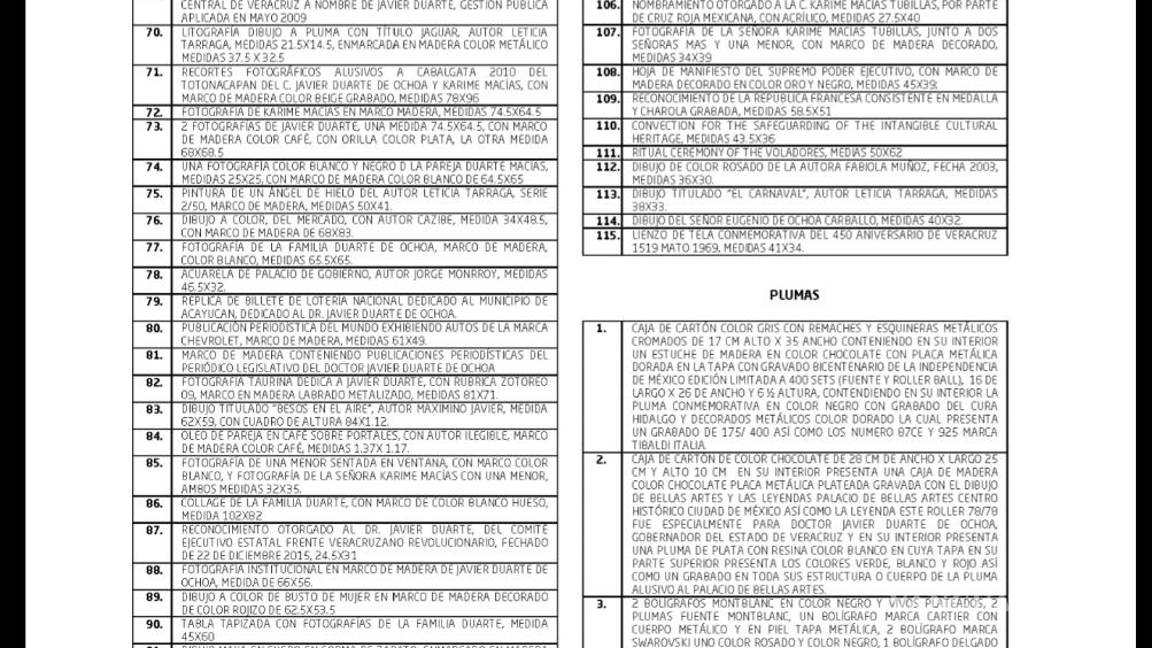 $!Karime Macías podría pagar la multa de Javier Duarte con lo que cuestan cuatro de sus plumas Montblanc