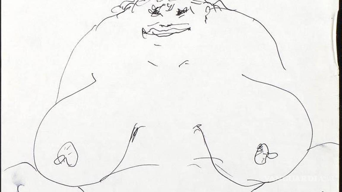 $!Una colección de ocho dibujos eróticos y satíricos realizados por el cineasta Federico Fellini fueron vendidos. EFE/Bertolami Fine Art/Lorenzo Vanzetti