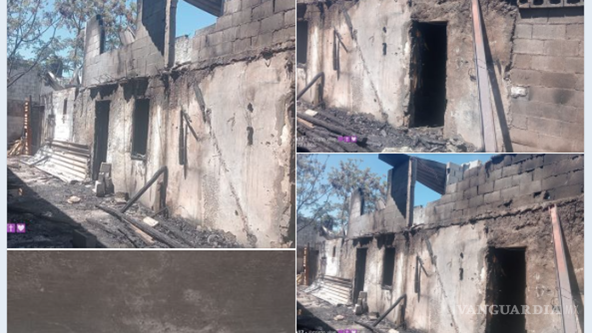 $!Lucero Esquivel, miembro de la familia afectada, espera la solidaridad de la comunidad para reconstruir el hogar perdido de su padre.