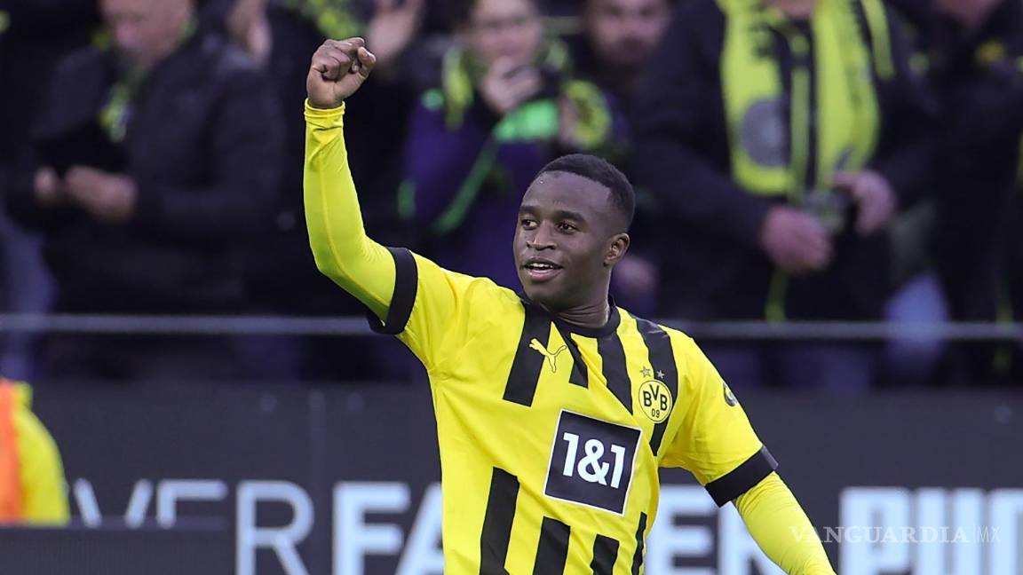 $!El delantero alemán del Borussia Dortmund Youssoufa Moukoko es el más joven de los participantes en el Mundial de Qatar.