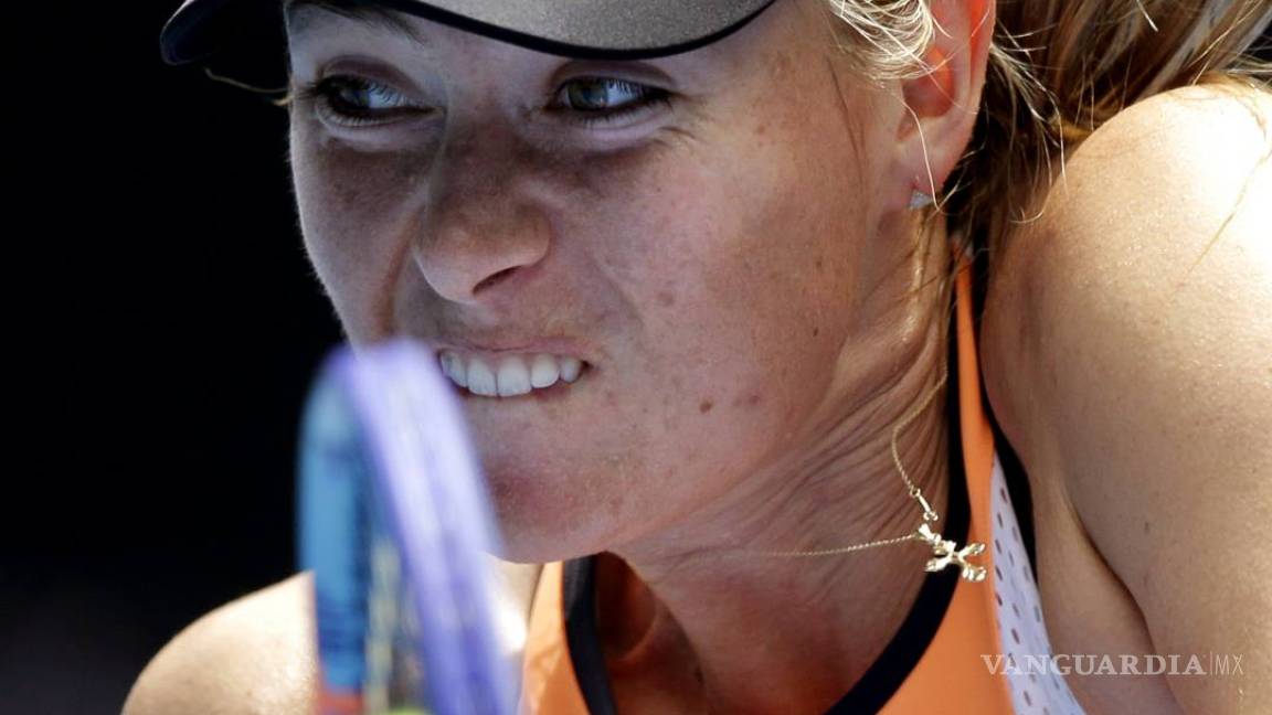 $!Sharapova cometió "negligencia intencional" en dopaje: Pound