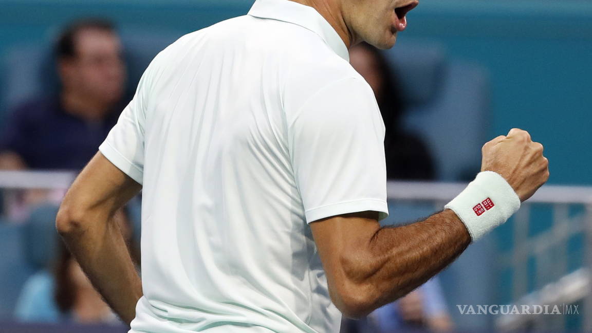 Roger Federer está en los Octavos de Final del Miami Open y ya tiene rival