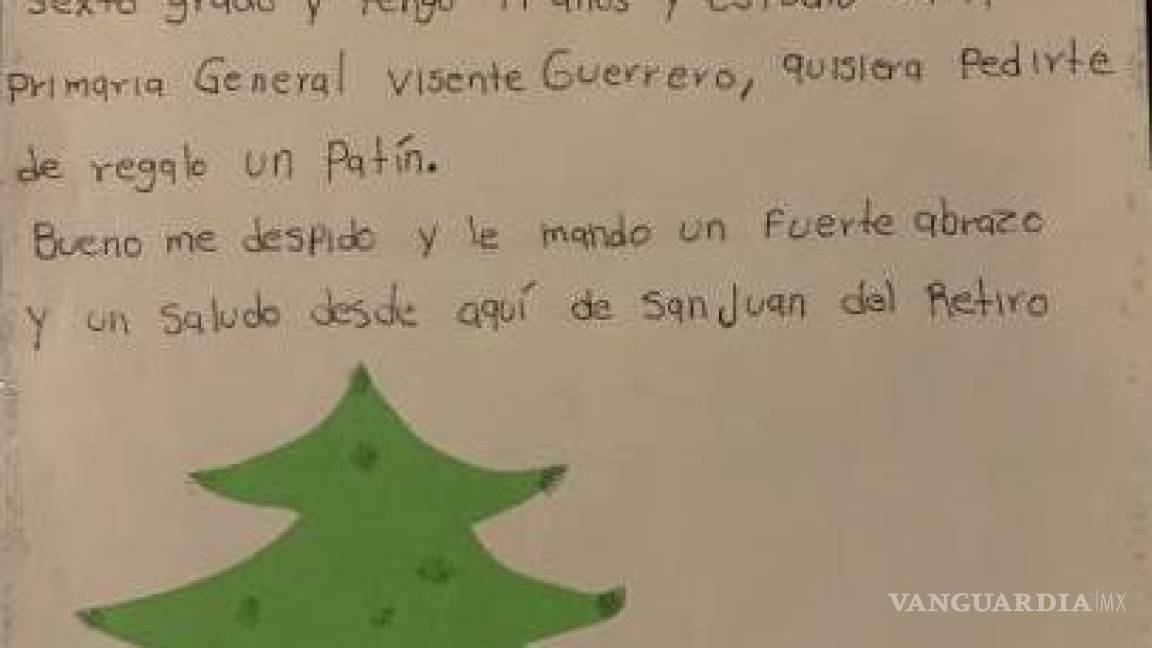 Niños y niñas de los ejidos en Saltillo buscan una feliz Navidad