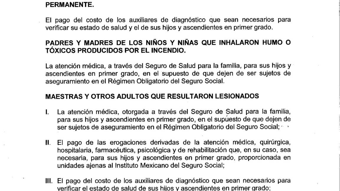 $!AMLO publicará decreto para dar pensión vitalicia a víctimas de Guardería ABC