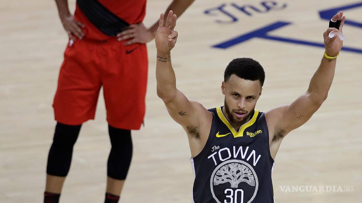 $!Los Warriors sacan la casta en los últimos cuartos y se llevan el segundo de la serie ante los Trail Blazers