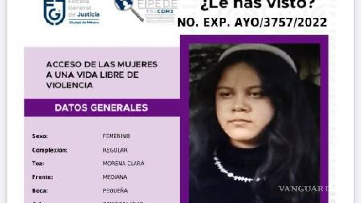 $!Desaparecen cuatro niñas en 3 días en la Álvaro Obregón; Lía Limón exige seguridad a gobierno de CDMX