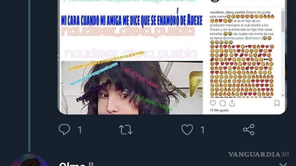 $!A Olmo Cuarón le divierten sus memes y es un experto en animación