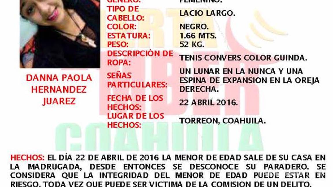 Reportan la desaparición de joven en Torreón