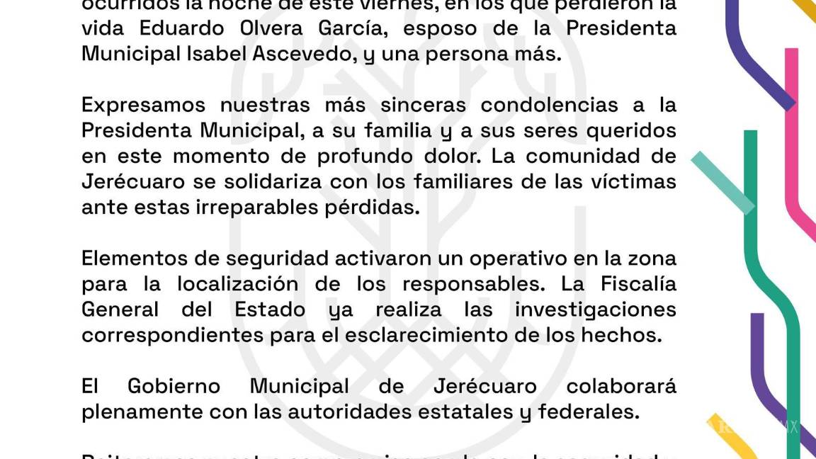 $!Asesinan a esposo de alcaldesa de Jerécuaro durante ataque armado en bar de Guanajuato