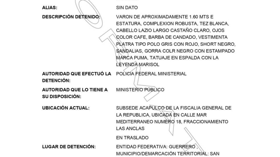 $!Caso Ayotzinapa: FGR recaptura a ‘El Cepillo’, testigo en desaparición de los 43 normalistas