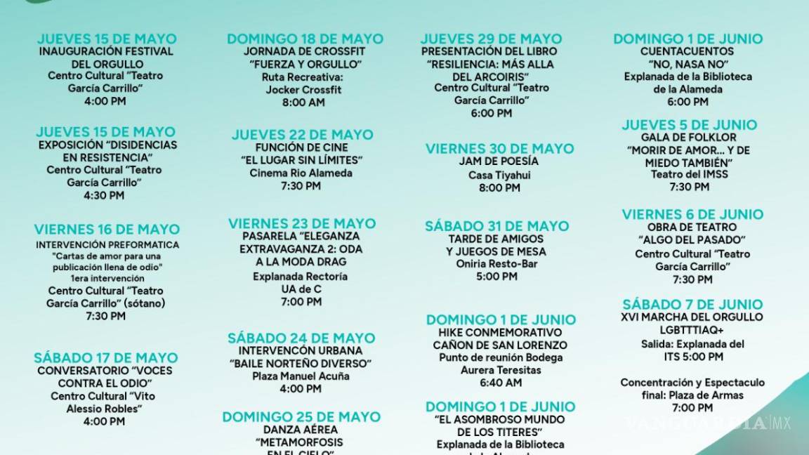 $!Organizadores presentan la marcha LGBT+ y la programación del Festival del Orgullo 2025.